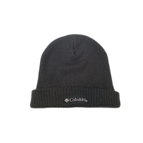 Columbia Fleece One Size Winter Beanie Hat Cu8155 Grey - Picture 1 of 7